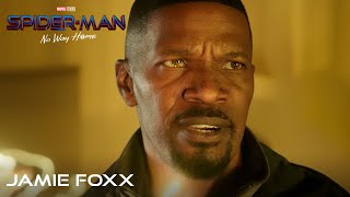 SPIDERMAN NO WAY HOME Special Features  Jamie Foxx [upl. by Parrisch693]