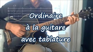 Ordinaire Robert Charlebois Leçon de Guitare Tab Paroles [upl. by Sansen]