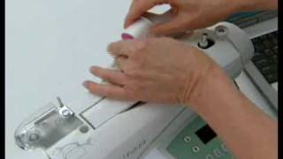 SINGER® FUTURA™ Threading the Machine Tutorial [upl. by Carrelli]