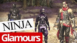 All Ninja Artifact Gear  FFXIV [upl. by Aela]