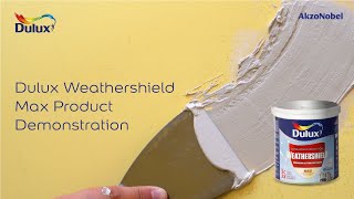 Dulux Weathershield Max Product Demonstration [upl. by Faria]