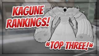 Best Kagune for Experienced Players  Top 3  RoGhoul  Roblox [upl. by Beedon]