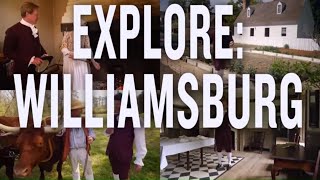 Exploring Williamsburg VA Colonial Williamsburg P Allen Smith [upl. by Jennings]