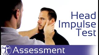 Head Impulse Test  Peripheral Vestibular Dysfunction [upl. by Hnirt605]