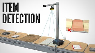 Item Detection with Cognex Logistics 3DA1000 [upl. by Elidad]