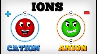 IONS  CATION amp ANION  AboodyTV  Chemistry [upl. by Samella]