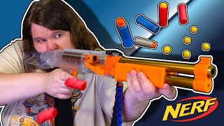 NERF BUCKSHOT The Mechanically Realistic NERF SHOTGUN Mini NERF Rival [upl. by Marja]