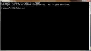 Microsoft DOS Robocopy Command [upl. by Ameluz]