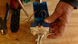 Wiring a Double Switch [upl. by Livesay]