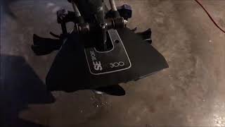 SE 300 Hydrofoil Install on my Mercruiser out drive [upl. by Illehs484]