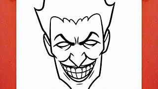 HOW TO DRAW THE JOKER [upl. by Adianes]