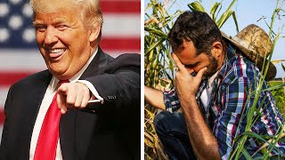 Farmers getting DESTROYED again by Trump [upl. by Eseuqram]