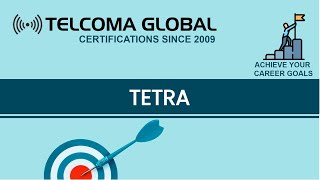 TETRA Technology  TETRA Training Course and Certification by TELCOMA [upl. by Phedra]