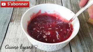 confiture de fraise fait maison recette facile et rapide ،مربى الفراولة [upl. by Ahsotan959]