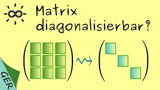 Matrix diagonalisierbar [upl. by Melise216]