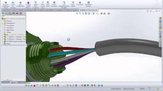 SolidWorks Electrical  Connectors and Cable Design [upl. by Neetsirk]