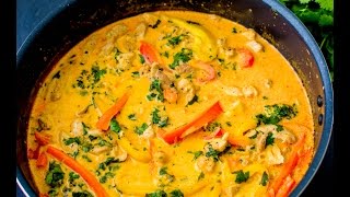 Thai Red Chicken Curry [upl. by Stroup]