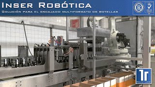 Encajado robotizado multiformato de botellas en cajas B1 [upl. by Alvan169]