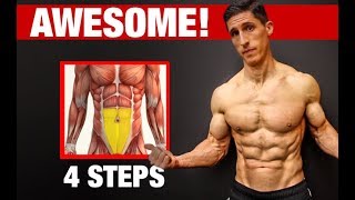 4 Steps to Awesome LOWER ABS Works Every Time [upl. by Blainey]