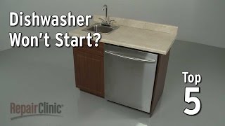 Dishwasher Won’t Start — Dishwasher Troubleshooting [upl. by Cathie]