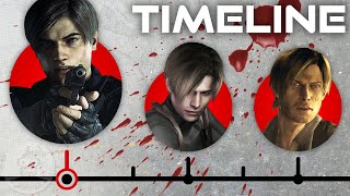 The Complete Leon Kennedy Resident Evil Timeline  The Leaderboard [upl. by Varipapa]