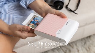 Canon SELPHY Square QX10 A Compact Photo Printer [upl. by Avuha]