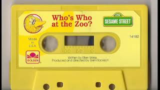 Sesame Street Whos Who at the Zoo Cassette [upl. by Maitland]