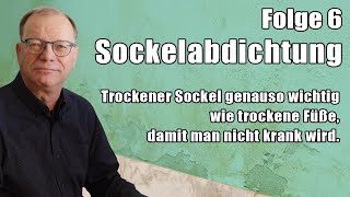 Sockelabdichtung gegen Feuchtigkeit [upl. by Alleram]