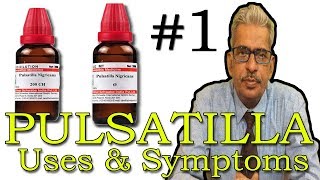 Pulsatilla Part 1  Uses amp Symptoms in Homeopathy by Dr PS Tiwari [upl. by Aivilo]