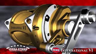 PENN International VI Reel Product Video [upl. by Allyce91]