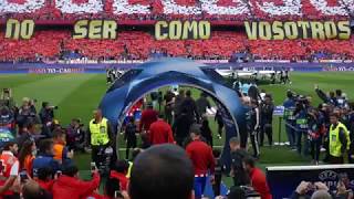 Atlético  Real Himno Champions [upl. by Nosnor]