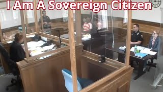 Sovereign Citizen REFUSES to Acknowledge Judge’s Authority [upl. by Dymphia]