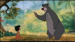 VOCALDISNEY Le livre de la jungle quotIl en faut peu pour être heureuxquot Bare Necessities Baloo [upl. by Ardnohsed591]