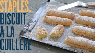 The most versatile biscuit in French patisserie easy French lady finger recipe [upl. by Atnaloj]