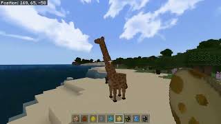 yCreatures Addon MCPE Showcase [upl. by Noslen]