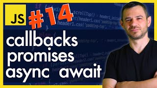 Callbacks Promises promesas y async await en JavaScript [upl. by Kariv]