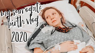 My Surrogate Birth Vlog  INDUCTION AT 39 WEEKS PREGNANT [upl. by Birkle]