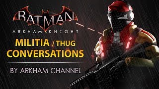 Batman Arkham Knight  Occupy Gotham Militia Watchtowers [upl. by Boser]