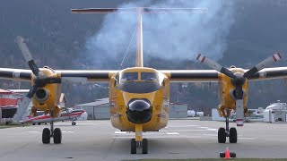 CC115 DHC5 Buffalo Engine StartUp and Takeoff [upl. by Estele216]