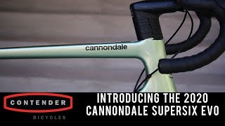 Introducing the allnew 2020 Cannondale SuperSix EVO [upl. by Lorelle968]