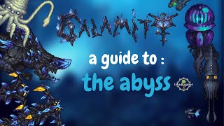 Calamity mod Abyss guide  version 145007  Rust and dust [upl. by Anaujal555]