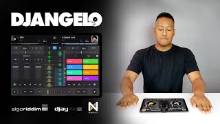 NEURAL MIX Routine on Algoriddim djay Pro AI for iPad  DJ ANGELO [upl. by Htebsil695]