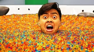 I Put 10 Million Orbeez in a Hot Tub [upl. by Aniweta]