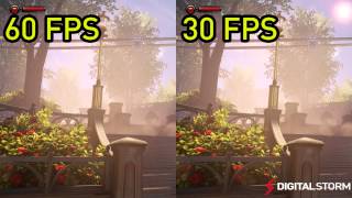 60 FPS vs 30 FPS Gaming Smoothness Comparison [upl. by Katleen]