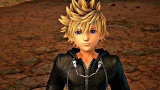 Kingdom Hearts 3  Roxas Returns Isa amp Xion Boss Fight [upl. by Ennaeerb55]