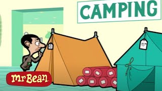 Camping  Funny Episodes  Mr Bean Animated  Cartoons for Kids [upl. by Ayouqes610]