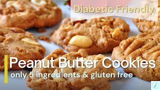 BEST Easy Peanut Butter Cookies Recipe  Gluten Free Peanut Butter Cookies [upl. by Enirroc]