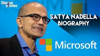 Microsoft CEO  Satya Nadella Biography  Success Story  Startup Stories [upl. by Somerville]