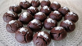 YEDİKÇE YEDİREN BROWNİ KURABİYE  ISLAK KURABİYE KURABİYE TARİFLERİ [upl. by Frodeen]