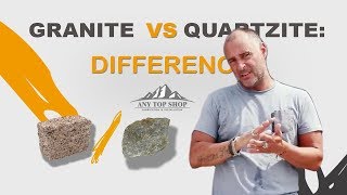 Granite vs Quartzite  whats the difference [upl. by Alisen153]